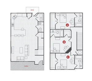 3 Bedroom Floorplan