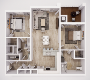 2 Bedroom Apartment