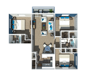 3 Bedroom 2.5 Bathroom