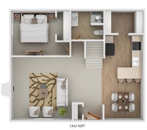 C2 Floor Plan - First Floor