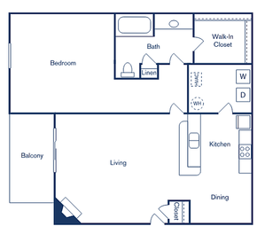 1x1  -  776 SQ FT