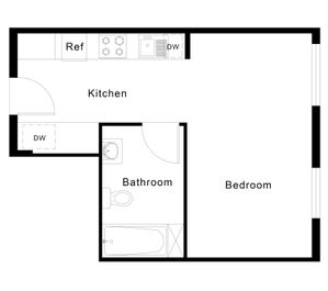 Woodlawn Studio Unit Type D
