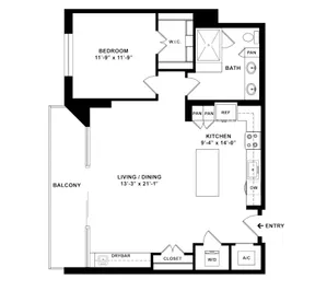 A12 | The McKinley at Memorial City | Memorial City Living Apartments