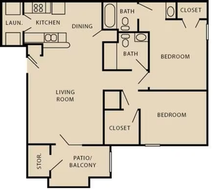2 Bedroom