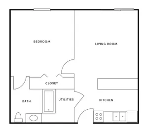 The Flats on Kimberly - 1 BR - Premium