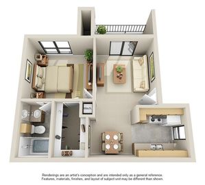 One Bed One Bath