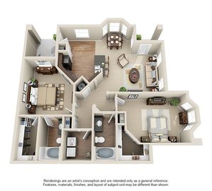 Sycamore Terrace B5 Floor Plan