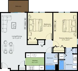 Two Bedroom F