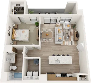 Acero Harvest Station - Cobalt Floor Plan