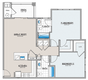 Cambria Phase 1, 2 Bedroom 2 Bath