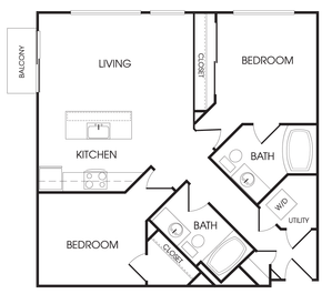 Sky R - 2D floor plan