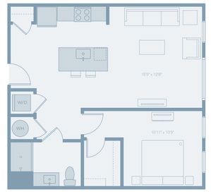 The Sutton | 1 Bedroom A