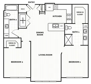 T-C1 Floor Plan