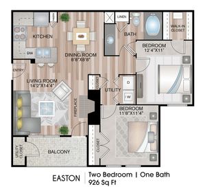 Two Bedroom Apartment