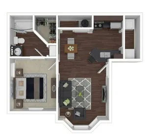One Bedroom A1 Renovated