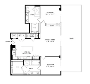 B10 | The McKinley at Memorial City | Memorial City Living Apartments