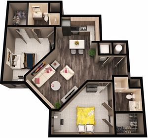 West 2x2 Corner