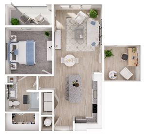 A1 M3 Floor Plan