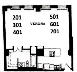Verona floorplan