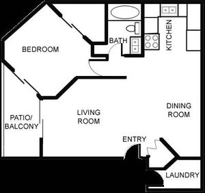 silver creek - 1x1 - floorplan