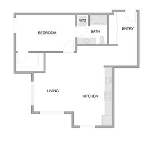 1X1 The Dogwood One Bedroom