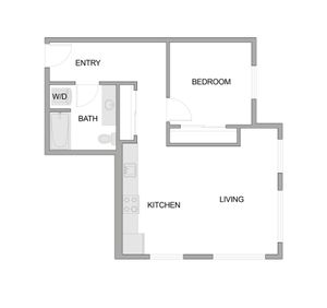 1X1 The Maple One Bedroom
