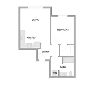 1X1 The Wildwood One Bedroom
