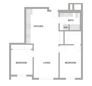 2X1 The Cornell Two Bedroom