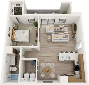 Acero Harvest Station - Cambridge Floor Plan