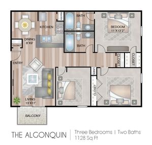 3 Bedroom Apartment