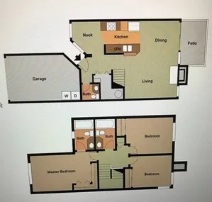 3 Bedrooms 2.5 Bathrooms