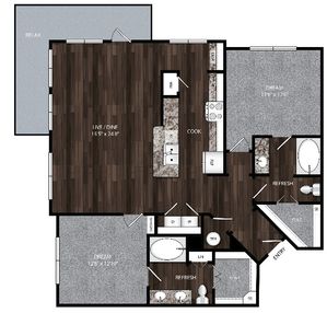 B4_Union_House_Two_Bedroom_Modern_Apartment_North_Texas