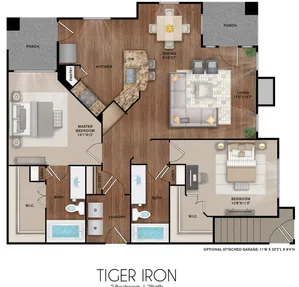 2x2 Floor Plan
