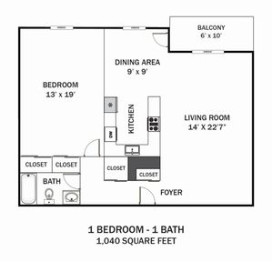 Oakwynne House 1 Bd - 1 Ba