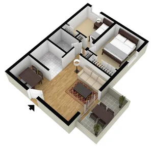 2x1 Floorplan