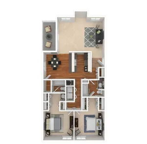 Two Bedroom Two Bath
