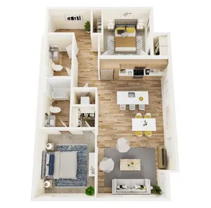 B5 - Two Bedroom Two Bath