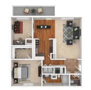 One Bedroom One Bath