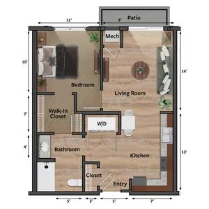 A1 Floor Plan