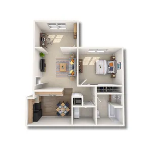 1B - 771 SQ.FT