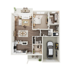 DWC Laurel 3D Floorplans