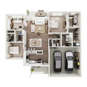 DWC Larkspur 3D Floorplan