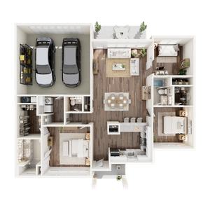 HC Verbena 3D Floorplan