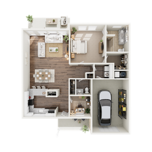 SM Laurel 3D Floorplan