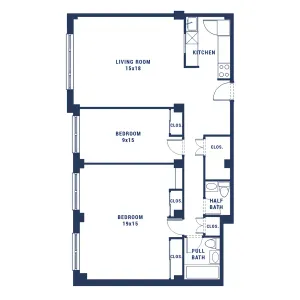 2BR Master Suite