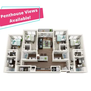 Penthouse Views Available