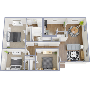 3x2 1350 sq ft