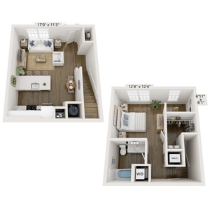 Trevor A Townhome | Floor Plan