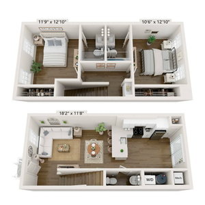 Ashton Townhome Floor Plan