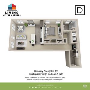 1BR/1BA